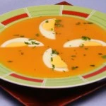 Clica e acessa a ficha técnica de Sopa de cenoura com ovo